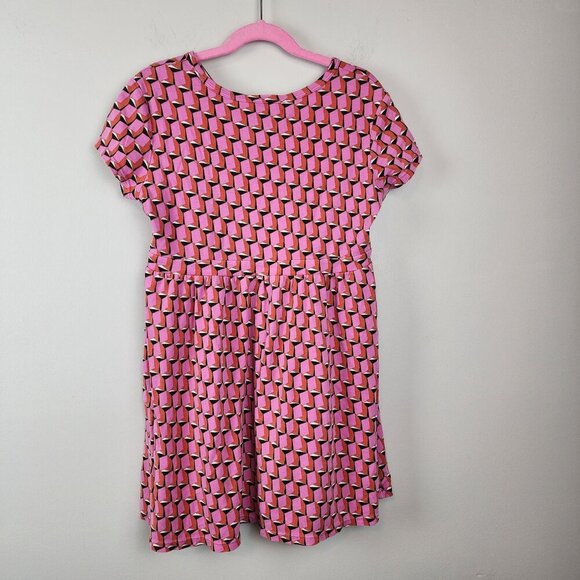 Diane Von Furstenberg for Target sz 10 / 12 girls short sleeve wrap dress - Picture 8 of 13